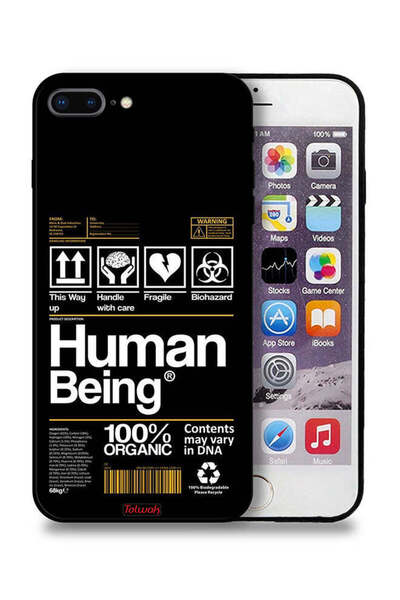 Tolwak جراب حماية لجهاز Apple iPhone 7 Plus - ملصق إنسان