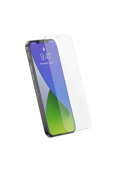 CepteToptan واقي شاشة زجاجي كامل لهاتف iPhone 12 Mini 0.15 ملم، مجموعة 2-(1903) - MKİ3433-9500