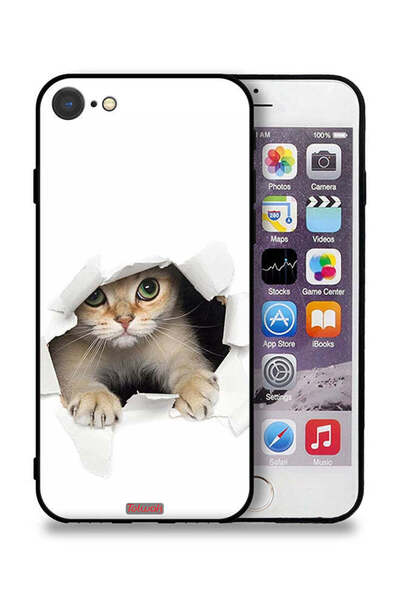Tolwak غطاء حماية لجهاز Apple iPhone 8 بتصميم قطة