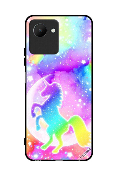 Covernex غطاء حماية لهاتف Realme C30s - يونيكورن قوس قزح