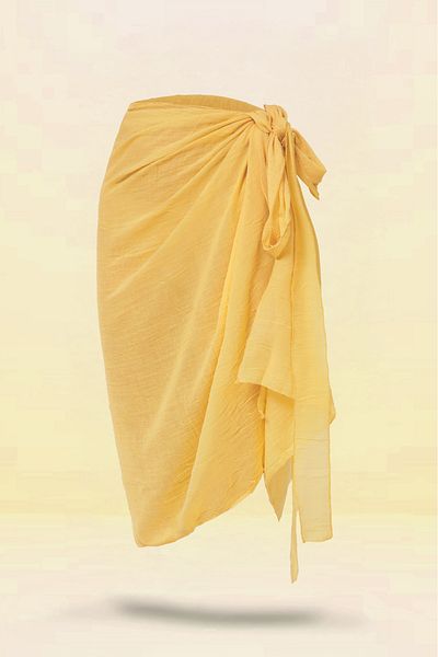 cott land Pareo Yellow Tie 80X140 cm