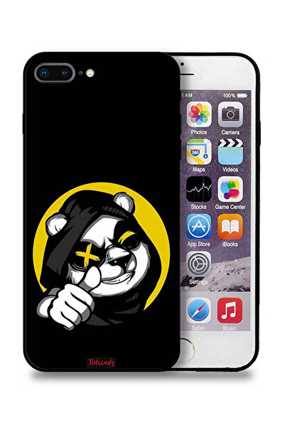 Tolwak جراب حماية لجهاز Apple iPhone 8 Plus بتصميم قطة مارشميلو لطيفة