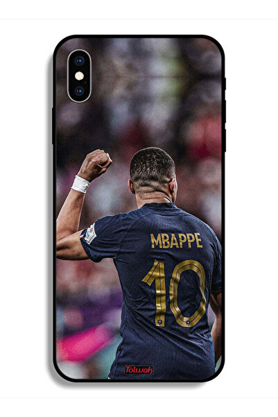 Tolwak جراب حماية لهاتف Apple iPhone X Mbappe 10