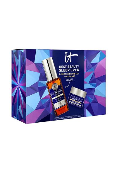 it cosmetics Set complet de noapte pentru regenerare, iT COSMETICS Confidence in Your Beauty Sleep, 3 buc
