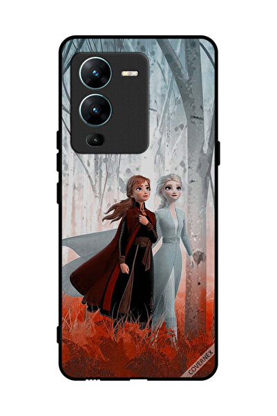 Covernex غطاء حماية لهاتف فيفو V25 برو - الأخوات المتجمدات