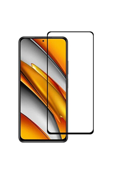 Khayra واقي شاشة من الزجاج المقوى بالغراء الكامل من Xiaomi Poco F3-(5775) - E...