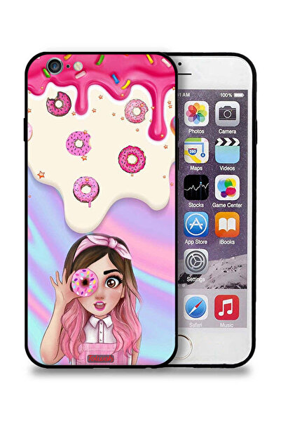 Tolwak غطاء حماية لجهاز Apple iPhone 6 Plus/6s Plus يحمل صورة دونات