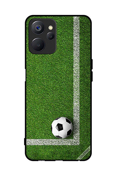 Covernex غطاء حماية لهاتف Realme 9i 5G كرة قدم في الزاوية