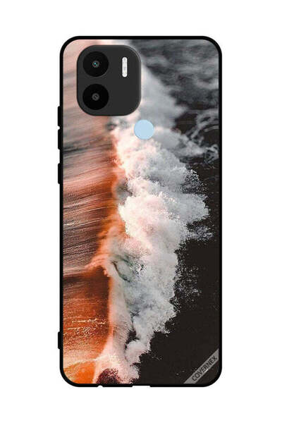 Covernex غطاء حماية لهاتف شاومي ريدمي A1 بلس - موجة مياه البحر