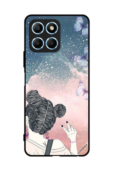 Covernex غطاء حماية لهاتف Honor X8 5G بتصميم علامة النصر