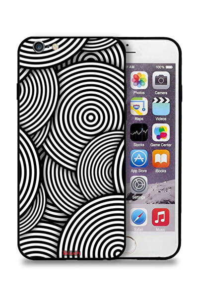 Tolwak غطاء حماية لجهاز Apple iPhone 6/6s بنمط دوائر وهمية