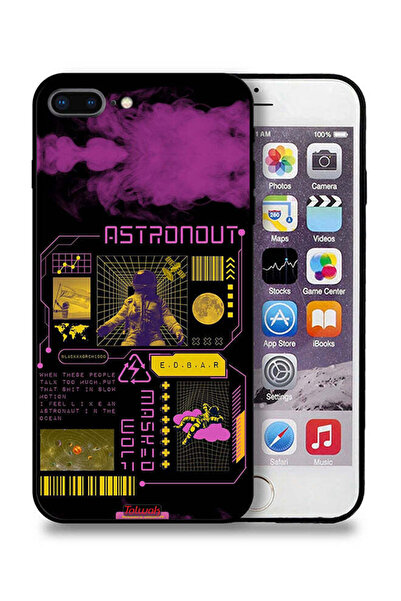 Tolwak جراب حماية لجهاز Apple iPhone 7 Plus بملصق رائد فضاء