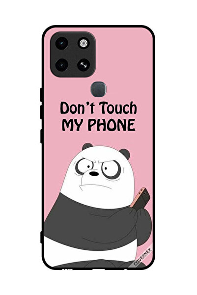 Covernex غطاء حماية لهاتف إنفينيكس سمارت 6 - لا تلمس هاتفي باندا