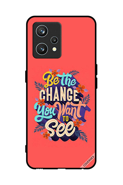 Covernex غطاء حماية لهاتف Realme 9 Pro Plus كن التغيير الذي تريد رؤيته