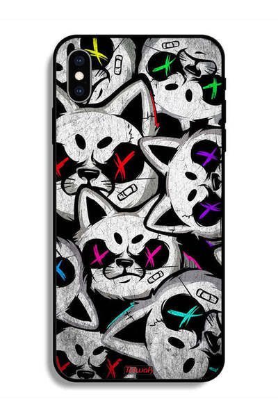 Tolwak جراب حماية لهاتف Apple iPhone X - قطط مارشميلو