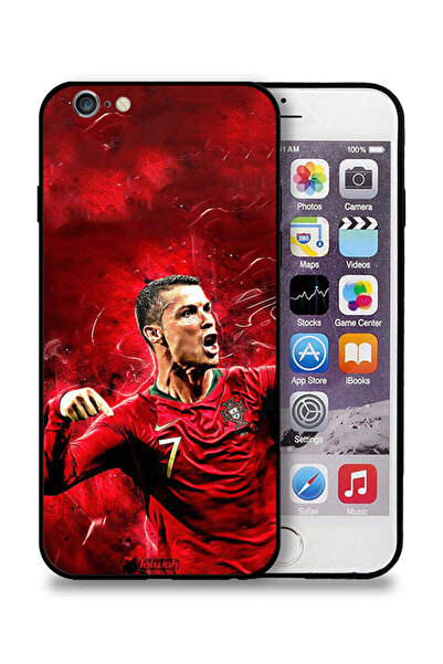 Tolwak جراب حماية لهاتف Apple iPhone 6 Plus/6s Plus بتصميم كريستيانو رونالدو