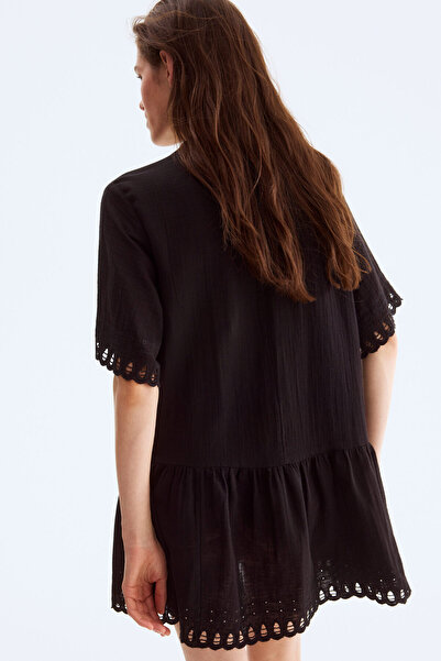 H&M Pamuklu Tunik Elbise