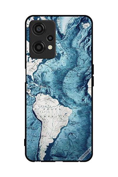 Covernex غطاء حماية لهاتف OnePlus Nord CE 2 Lite 5G مع رسمة خريطة