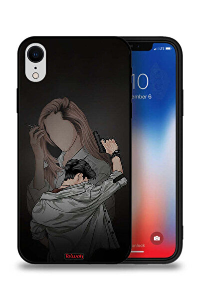 Tolwak جراب حماية لهاتف Apple iPhone XR من Gang Of Couple