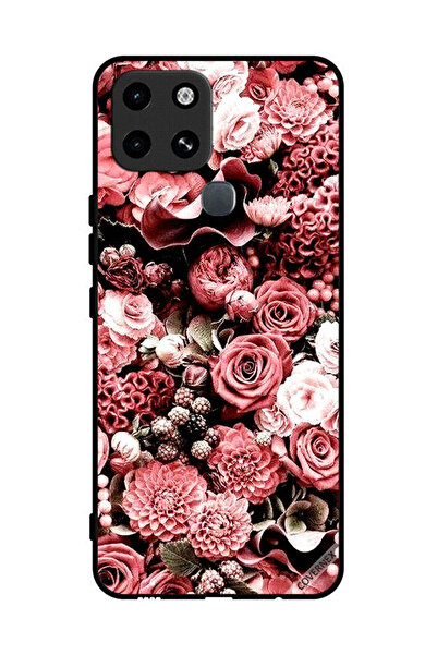 Covernex غطاء حماية لهاتف إنفينيكس سمارت 6 - وردي خوخي