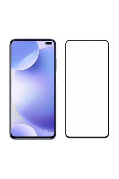 CepteToptan واقي شاشة زجاجي مقوى مضاد للكسر لهاتف Xiaomi Redmi K30 ثلاثي الأبعاد - (1903) - MKİ3648-8822