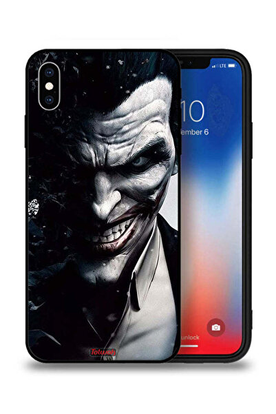 Tolwak Apple iPhone XS Max Protective Case Joker Half Face
