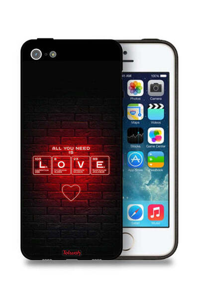 Tolwak جراب حماية لجهاز Apple iPhone 5/5s/SE كل ما تحتاجه هو الحب