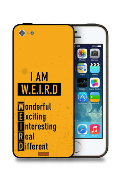 Tolwak جراب حماية لجهاز Apple iPhone 5/5s/SE - أنا غريب