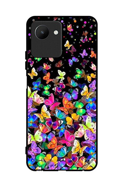 Covernex غطاء حماية لهاتف Realme C30s بنقشة فراشات صغيرة