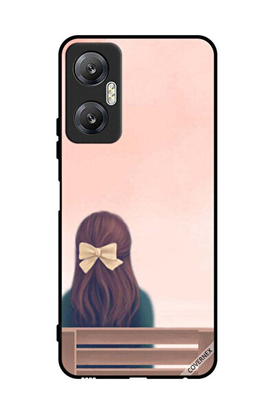 Covernex غطاء حماية لهاتف Infinix Hot 20 - فتاة لطيفة وحيدة