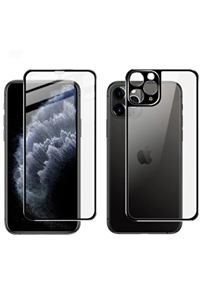 toyigoo إطار معدني أمامي وخلفي ثلاثي الأبعاد من الزجاج المقسى بالكامل لهاتف آ...