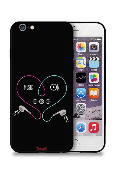 Tolwak جراب حماية Apple iPhone 6 Plus/6s Plus مع موسيقى