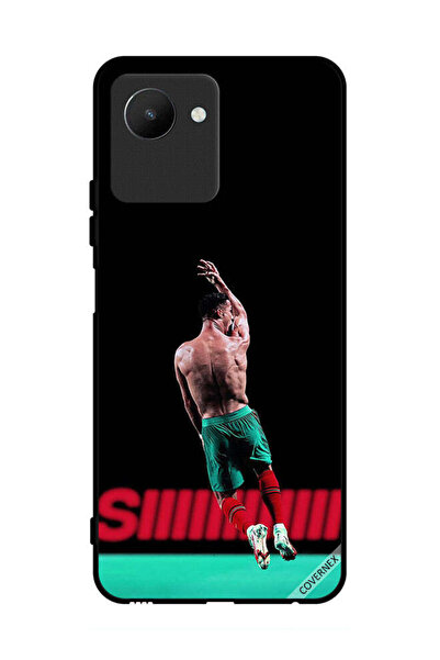 Covernex غطاء حماية لهاتف Realme C30s رونالدو في الهواء