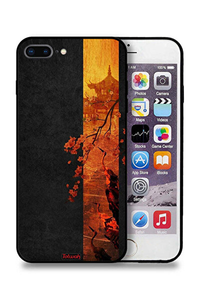 Tolwak غطاء حماية لجهاز Apple iPhone 7 Plus بألوان الخريف الفنية
