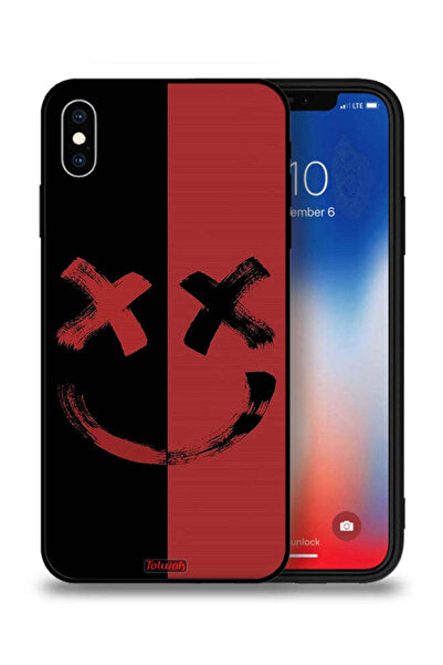 Tolwak غطاء حماية لجهاز Apple iPhone XS Max بنمط فن الخطمي