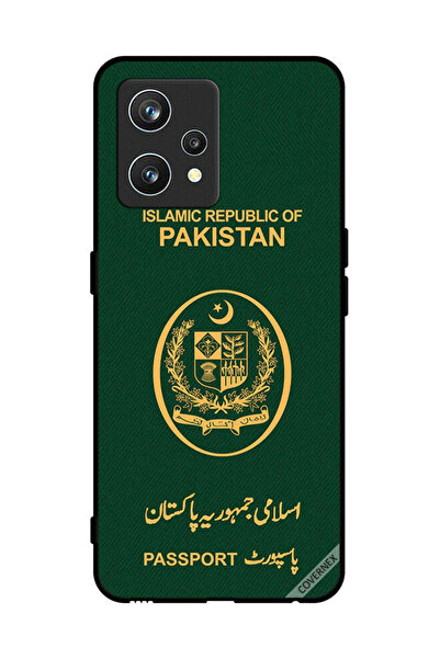 Covernex غطاء حماية لهاتف Realme 9 Pro Plus بنمط جواز سفر باكستاني
