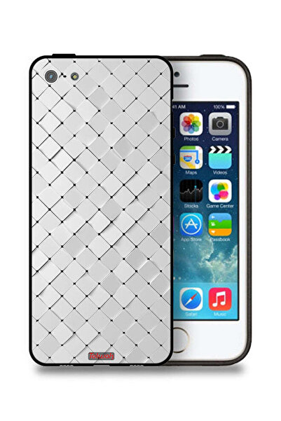 Tolwak غطاء حماية بتصميم بلاط لهاتف Apple iPhone 5/5s/SE