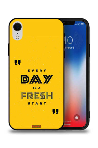 Tolwak جراب حماية لجهاز Apple iPhone XR - كل يوم هو بداية جديدة