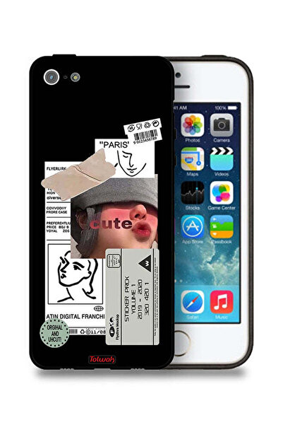 Tolwak جراب حماية لطيف لهاتف Apple iPhone 5/5s/SE