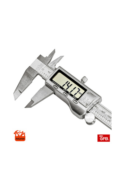 GFB Digital Caliper Metal Display 200 X 0.01