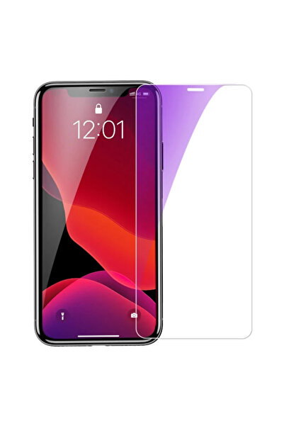 lowell home آيفون 11 برو- X-XS واقي شاشة كامل مقاوم للضوء الأزرق بسمك 0.15 مل...