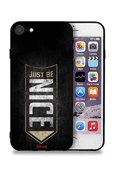 Tolwak جراب حماية Apple iPhone SE (2020) Just Be Nice