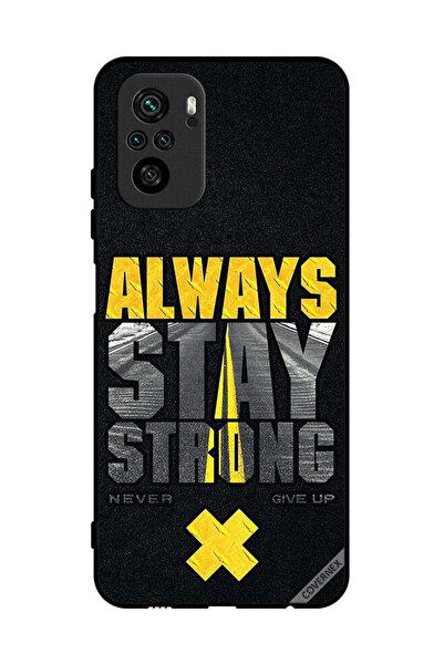 Covernex غطاء حماية لهاتف Poco M5s 4G كن قويًا دائمًا ولا تستسلم أبدًا