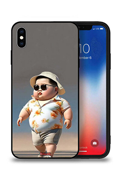 Tolwak جراب حماية لهاتف Apple iPhone XS Max بتصميم أنيق وجذاب لطفل صغير