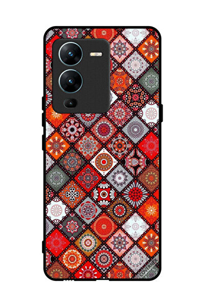 Covernex غطاء حماية لهاتف فيفو V25 برو بتصميم ماندالا