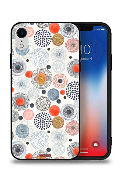 Tolwak غطاء حماية لجهاز Apple iPhone XR بنقشة زهور قطنية