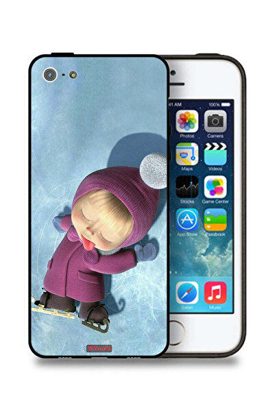 Tolwak غطاء حماية لطيف على شكل دمية لهاتف Apple iPhone 5/5s/SE