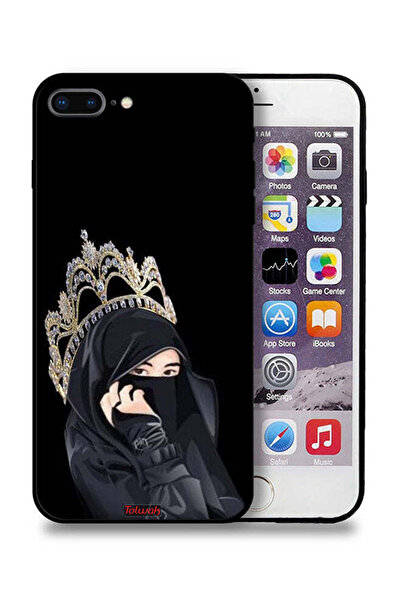 Tolwak غطاء حماية لهاتف آيفون 7 بلس من آبل - فتاة الملكة