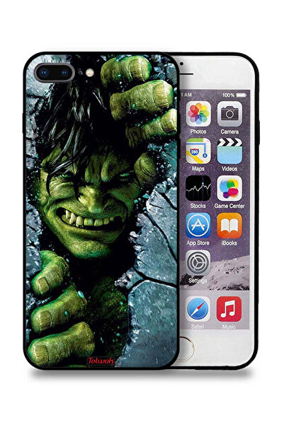 Tolwak غطاء حماية لجهاز Apple iPhone 7 Plus بتصميم هالك المذهل