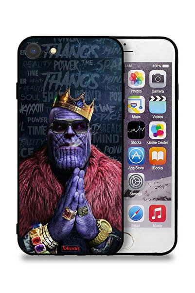 Tolwak جراب حماية لجهاز Apple iPhone SE (2020) من Thanos Power